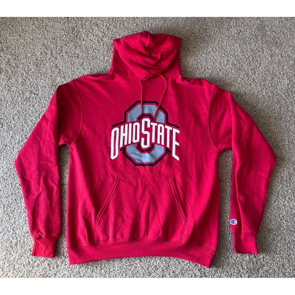 Champion Other - Ohio State Champion Pullover Hoodie Cotton Red Mens Medium College Football